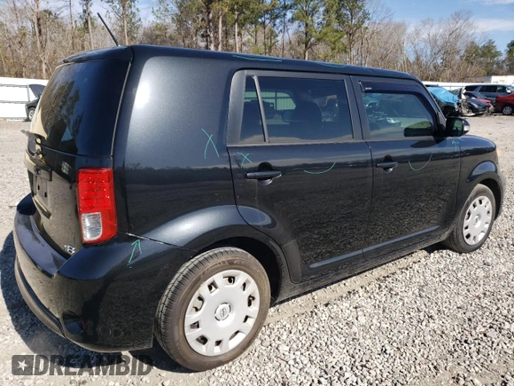2014 Scion xB with VIN JTLZE4FE0EJ066282, listed as a Copart auction lot 48148855 with 44,576 mi miles and Salvage Title. Bid and sale history available at carsss.com. Image 3.