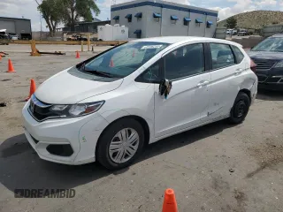 2019 Honda Fit LX z VIN 3HGGK5G40KM712220, wystawiony jako Copart lot #62746255 z przebiegiem 181 500 mil mil oraz Szkoda całkowita • Salvage title. Historia ofert i sprzedaży dostępna na DreamBid. Obrazek 1.