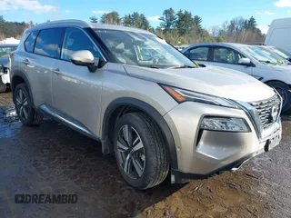 2022 Nissan Rogue Platinum with VIN JN8BT3DD6NW275718, listed as a IAAI auction lot 41675565 with 37,648 mi miles and . Bid and sale history available at DreamBid. Image 1.