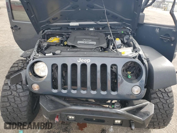 2018 Jeep Wrangler JK Unlimited Sport S with VIN 1C4BJWDG0JL871139, listed as a Copart auction lot 76546464 with 82,164 mi miles and Salvage Title. Bid and sale history available at carsss.com. Image 13.