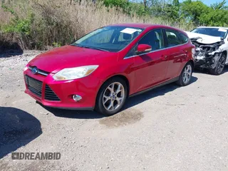 2012 Ford Focus SEL with VIN 1FAHP3M22CL335913, listed as a IAAI auction lot 42143922 with 129,421 mi miles. Bid and sale history available at carsss.com. Image 2.