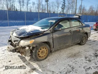 2011 Toyota Corolla L with VIN 2T1BU4EE3BC674063, listed as a Copart auction lot 44212425 with 218,438 mi miles and Salvage Title. Bid and sale history available at carsss.com. Image 1.