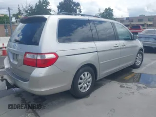 2007 Honda Odyssey EX-L with VIN 5FNRL38737B400745, listed as a IAAI auction lot 42211377 with 96,543 mi miles and . Bid and sale history available at DreamBid. Image 4.