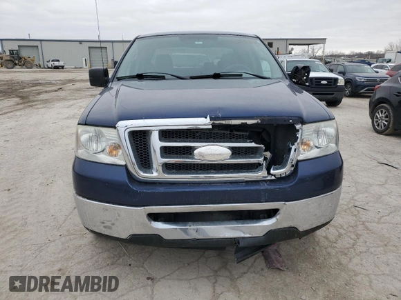 2007 Ford F-150 STX with VIN 1FTRX12W37FA78533, listed as a Copart auction lot 43580625 with 175,265 mi miles and Salvage Title. Bid and sale history available at DreamBid. Image 5.