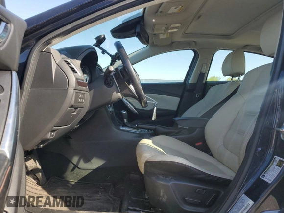 2015 Mazda 6 i Grand Touring with VIN JM1GJ1W54F1219695, listed as a Copart auction lot 54693755 with 125,314 mi miles and Salvage Title. Bid and sale history available at DreamBid. Image 7.