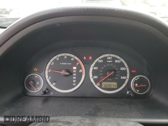 2005 Honda CR-V LX with VIN SHSRD68505U303487, listed as a Copart auction lot 46064405 with 169,974 mi miles and Salvage Title. Bid and sale history available at DreamBid. Image 9.