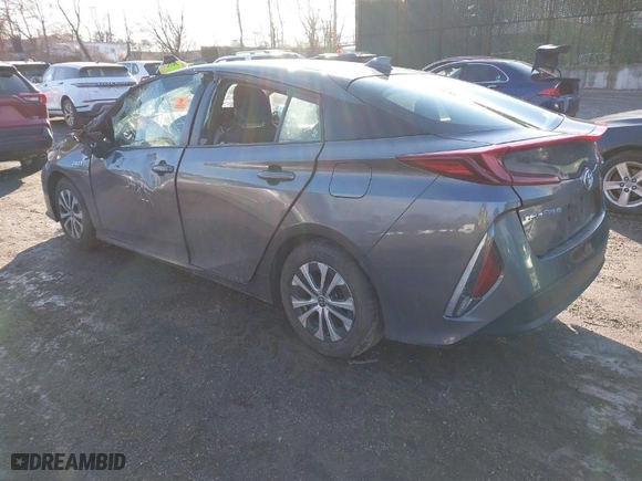 2021 Toyota Prius Prime LE with VIN JTDKAMFP1M3183950, listed as a IAAI auction lot 41526295 with 69,727 mi miles. Bid and sale history available at carsss.com. Image 3.