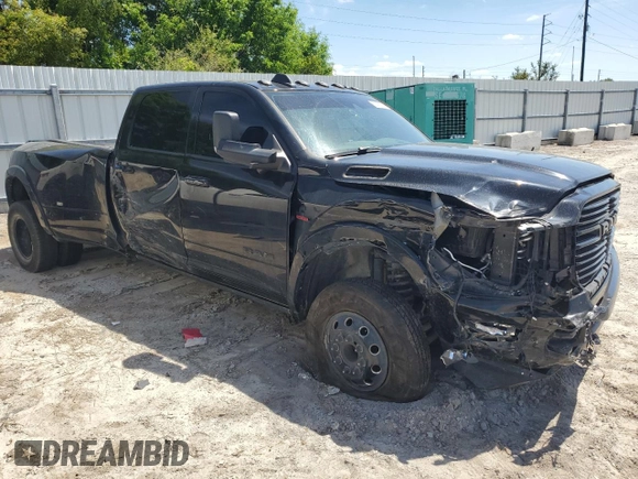 2021 Ram 3500 Laramie with VIN 3C63RRJL3MG576917, listed as a Copart auction lot 51473085 with 79,176 mi miles and Non Repairable. Bid and sale history available at carsss.com. Image 4.