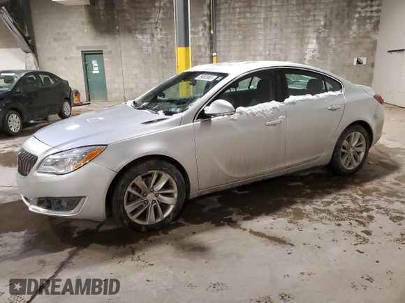 2016 Buick Regal with VIN 2G4GL5EX9G9188411, listed as a Copart auction lot 89083965 with 59,704 mi miles and Salvage Title. Bid and sale history available at DreamBid. Image 1.