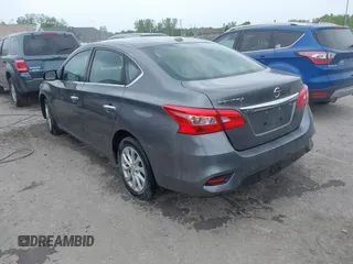 2019 Nissan Sentra SV with VIN 3N1AB7AP3KY368915, listed as a IAAI auction lot 39318686 with 86,037 mi miles and . Bid and sale history available at DreamBid. Image 3.