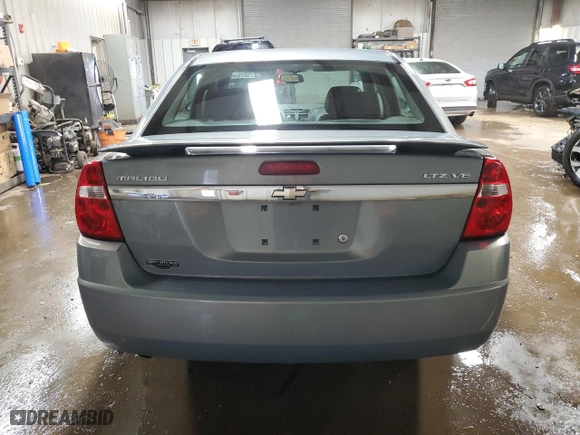 2007 Chevrolet Malibu LTZ with VIN 1G1ZU57N37F179628, listed as a Copart auction lot 38783874 with 145,584 mi miles and Salvage Title. Bid and sale history available at carsss.com. Image 6.