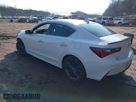 2021 Acura ILX Premium with VIN 19UDE2F81MA000652, listed as a IAAI auction lot 41477371 with 19,936 mi miles and . Bid and sale history available at DreamBid. Image 3.