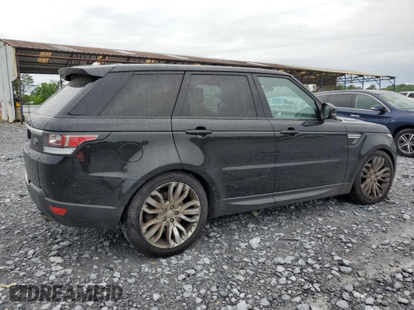2014 Land Rover Range Rover Sport HSE with VIN SALWR2WF6EA355272, listed as a Copart auction lot 54145805 with 90,877 mi miles and Clean title. Bid and sale history available at DreamBid. Image 3.