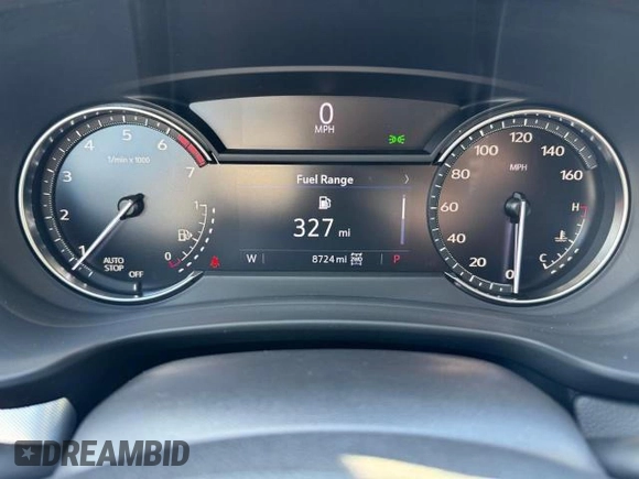 2023 Cadillac XT4 AWD Premium Luxury with VIN 1GYFZDR40PF108407, listed as a Copart auction lot 54799365 with 8,724 mi miles and Non Repairable. Bid and sale history available at carsss.com. Image 9.