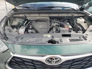2023 Toyota Highlander L with VIN 5TDKDRBHXPS500758, listed as a Copart auction lot 58609615 with 45,653 mi miles and Salvage title. Bid and sale history available at DreamBid. Image 12.