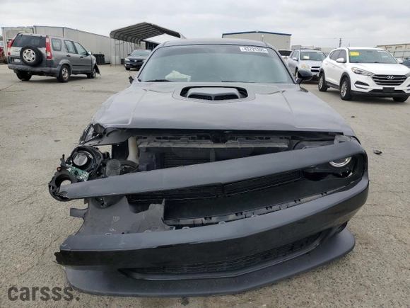 2019 Dodge Challenger R/T Scat Pack with VIN 2C3CDZFJ6KH683301, listed as a Copart auction lot 45791395 with 41,936 mi miles and Salvage Title. Bid and sale history available at carsss.com. Image 5.