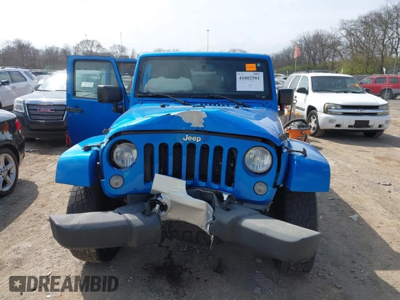 2015 Jeep Wrangler Unlimited Altitude с VIN 1C4HJWEG3FL584314, выставлен на аукционе IAAI как лот 41802581 с пробегом 145 143 миль миль и . История ставок и продаж доступна на DreamBid. Изображение 12.
