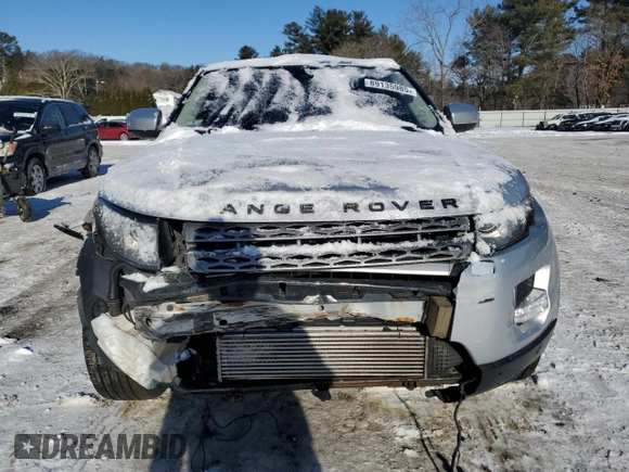 2012 Land Rover Range Rover Evoque Pure Premium with VIN SALVR2BG9CH604260, listed as a Copart auction lot 89135985 with 119,938 mi miles and Clean Title. Bid and sale history available at carsss.com. Image 5.