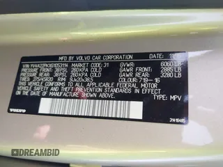 2016 Volvo XC90 T6 Momentum with VIN YV4A22PKXG1053114, listed as a IAAI auction lot 41772931 with Not Provided miles and . Bid and sale history available at carsss.com. Image 9.