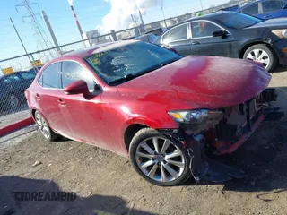 2014 Lexus IS 250 with VIN JTHCF1D22E5014925, listed as a IAAI auction lot 41580633 with 118,800 mi miles. Bid and sale history available at carsss.com. Image 1.