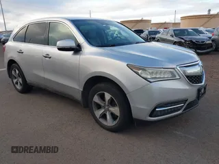 2014 Acura MDX with VIN 5FRYD3H23EB011872, listed as a IAAI auction lot 42391403 with 139,230 mi miles and . Bid and sale history available at DreamBid. Image 1.