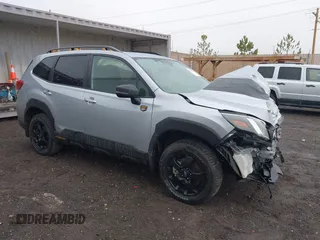 2024 Subaru Forester Wilderness with VIN JF2SKAJC2RH520170, listed as a IAAI auction lot 41736319 with 10,969 mi miles and . Bid and sale history available at DreamBid. Image 1.