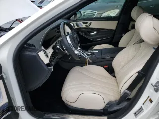 2020 Mercedes-Benz S 65 AMG with VIN W1KUG7KB5LA530117, listed as a Copart auction lot 75060394 with Not provided miles and Salvage title. Bid and sale history available at DreamBid. Image 7.