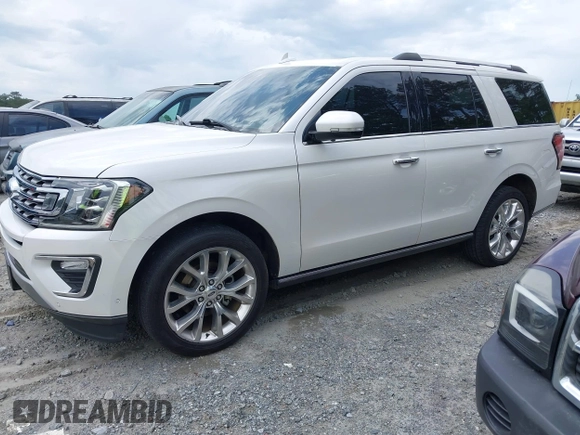 2019 Ford Expedition Limited with VIN 1FMJU1KTXKEA86988, listed as a IAAI auction lot 42169816 with 121,898 mi miles and . Bid and sale history available at DreamBid. Image 2.