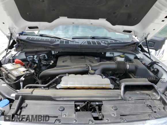 2023 Ford F-150 XL with VIN 1FTFW1E85PKG17275, listed as a Copart auction lot 57497155 with 34,379 mi miles and Salvage title. Bid and sale history available at DreamBid. Image 11.