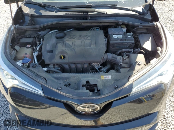 2018 Toyota C-HR XLE with VIN NMTKHMBX6JR054578, listed as a Copart auction lot 52027485 with 82,736 mi miles and Salvage Title. Bid and sale history available at DreamBid. Image 12.