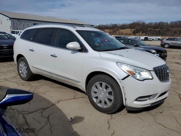 2017 Buick Enclave Leather with VIN 5GAKVBKD2HJ345981, listed as a Copart auction lot 47244745 with 108,192 mi miles and Clean Title. Bid and sale history available at carsss.com. Image 4.