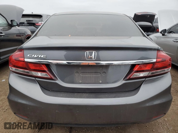 2013 Honda Civic LX z VIN 19XFB2F53DE026270, wystawiony jako Copart lot #83473384 z przebiegiem 119 834 mil mil oraz Szkoda całkowita • Salvage title. Historia ofert i sprzedaży dostępna na DreamBid. Obrazek 6.