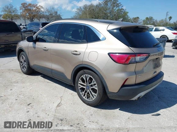 2020 Ford Escape SEL with VIN 1FMCU0H63LUC78474, listed as a IAAI auction lot 41673765 with 73,947 mi miles and . Bid and sale history available at carsss.com. Image 3.