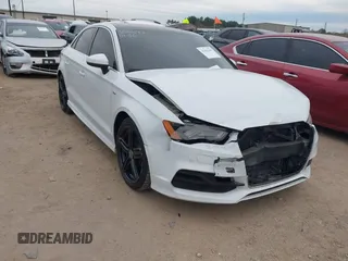 2015 Audi A3 z VIN WAUHJGFF1F1070367, wystawiony jako IAAI lot #41285562 z przebiegiem 121 737 mil mil oraz . Historia ofert i sprzedaży dostępna na DreamBid. Obrazek 1.