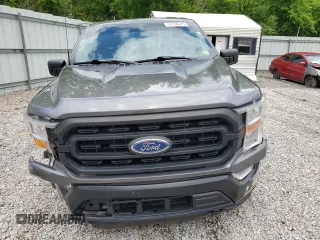 2022 Ford F-150 XL with VIN 1FTEW1EP9NKD36368, listed as a Copart auction lot 57140275 with 52,153 mi miles and Salvage title. Bid and sale history available at DreamBid. Image 5.
