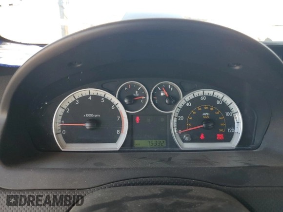 2009 Chevrolet Aveo 1LT z VIN KL1TD56E09B641529, wystawiony jako Copart lot #56563265 z przebiegiem 75 332 mil mil oraz Szkoda całkowita • Salvage title. Historia ofert i sprzedaży dostępna na DreamBid. Obrazek 9.