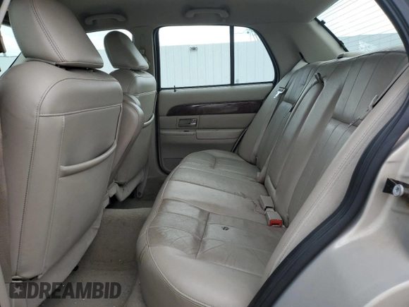 2007 Mercury Grand Marquis LS Premium with VIN 2MEFM75W77X600156, listed as a Copart auction lot 54351185 with 96,776 mi miles and Salvage Title. Bid and sale history available at DreamBid. Image 10.