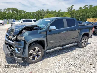 2018 Chevrolet Colorado 2WD LT with VIN 1GCGSCEA4J1130015, listed as a Copart auction lot 58466945 with 163,402 mi miles and Salvage title. Bid and sale history available at DreamBid. Image 1.