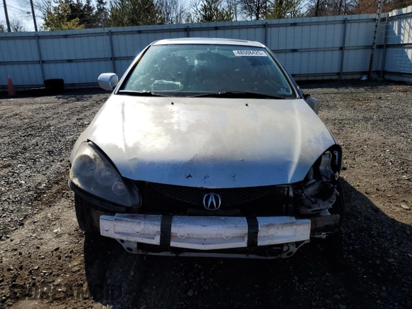 2006 Acura RSX with VIN JH4DC54846S018583, listed as a Copart auction lot 48508425 with 216,206 mi miles and Salvage Title. Bid and sale history available at carsss.com. Image 5.