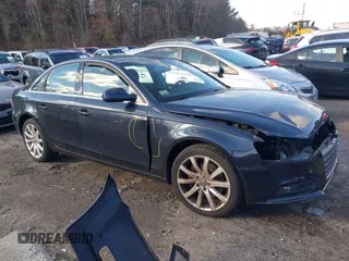 2013 Audi A4 Premium Plus with VIN WAUFFAFL7DN041344, listed as a IAAI auction lot 41194184 with 106,187 mi miles. Bid and sale history available at carsss.com. Image 14.