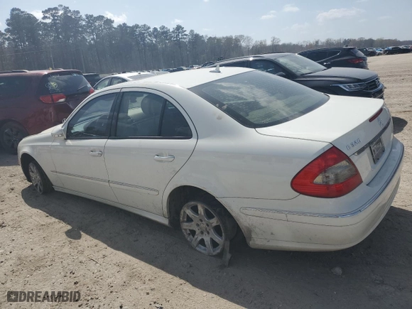 2008 Mercedes-Benz E-Class 3.0L with VIN WDBUF22X28B315676, listed as a Copart auction lot 48261215 with 167,535 mi miles and Salvage Title. Bid and sale history available at carsss.com. Image 2.