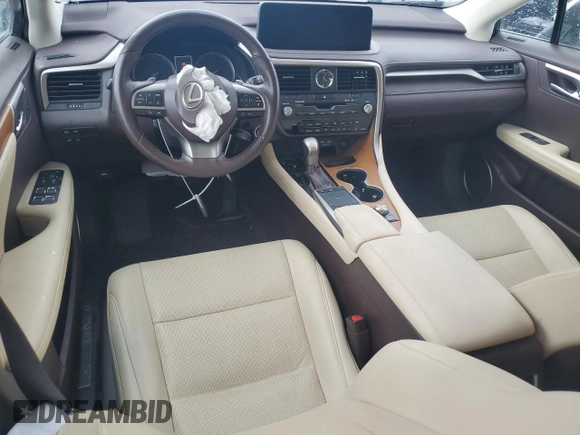 2020 Lexus RX 350 with VIN 2T2HZMDA1LC228727, listed as a Copart auction lot 60271385 with 37,776 mi miles and Salvage title. Bid and sale history available at DreamBid. Image 8.