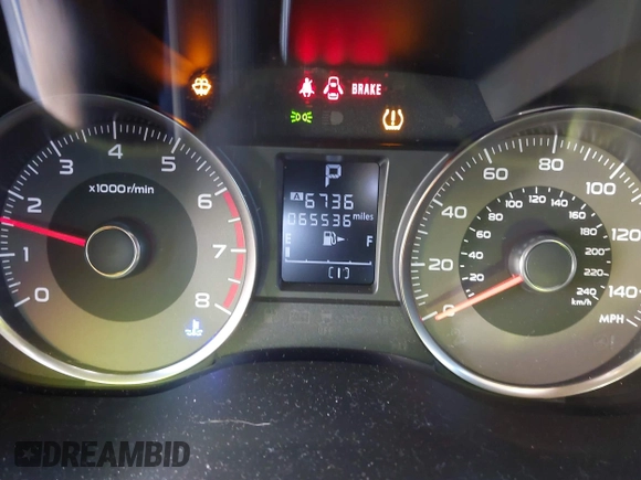 2018 Subaru Forester Premium with VIN JF2SJGEC4JH550243, listed as a IAAI auction lot 41344962 with 65,536 mi miles. Bid and sale history available at carsss.com. Image 7.