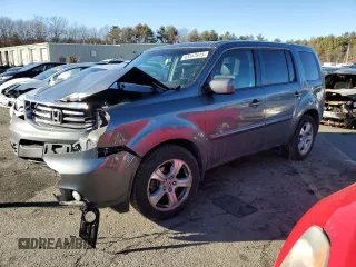 2012 Honda Pilot EX-L with VIN 5FNYF4H71CB072275, listed as a Copart auction lot 43347615 with Not Provided miles and Salvage Title. Bid and sale history available at carsss.com. Image 1.