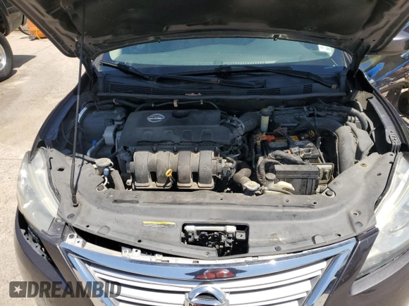 2014 Nissan Sentra SV with VIN 3N1AB7AP0EY216899, listed as a Copart auction lot 52231365 with 191,453 mi miles and Salvage Title. Bid and sale history available at DreamBid. Image 11.