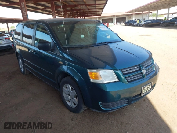 2009 Dodge Grand Caravan SE with VIN 2D8HN44EX9R542213, listed as a IAAI auction lot 42588438 with 159,354 mi miles and . Bid and sale history available at DreamBid. Image 1.