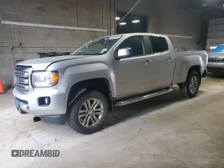2016 GMC Canyon 4WD SLT z VIN 1GTG6DE36G1361020, wystawiony jako Copart lot #54228565 z przebiegiem 195 726 mil mil oraz Szkody całkowita. Historia ofert i sprzedaży dostępna na DreamBid. Obrazek 1.