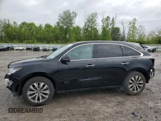 2014 Acura MDX Technology z VIN 5FRYD4H42EB027116, wystawiony jako Copart lot #58373105 z przebiegiem 164 670 mil mil oraz Szkoda całkowita • Salvage title. Historia ofert i sprzedaży dostępna na DreamBid. Obrazek 1.