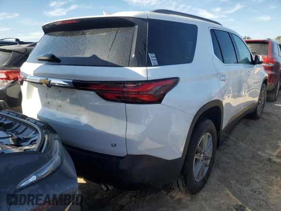 2022 Chevrolet Traverse LT Leather with VIN 1GNERHKW1NJ161087, listed as a Copart auction lot 82798584 with 0 mi miles and Salvage Title. Bid and sale history available at carsss.com. Image 3.