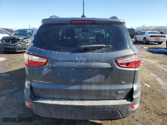 2020 Ford EcoSport SE with VIN MAJ3S2GE0LC361371, listed as a Copart auction lot 88689015 with 65,261 mi miles and Salvage Title. Bid and sale history available at carsss.com. Image 6.